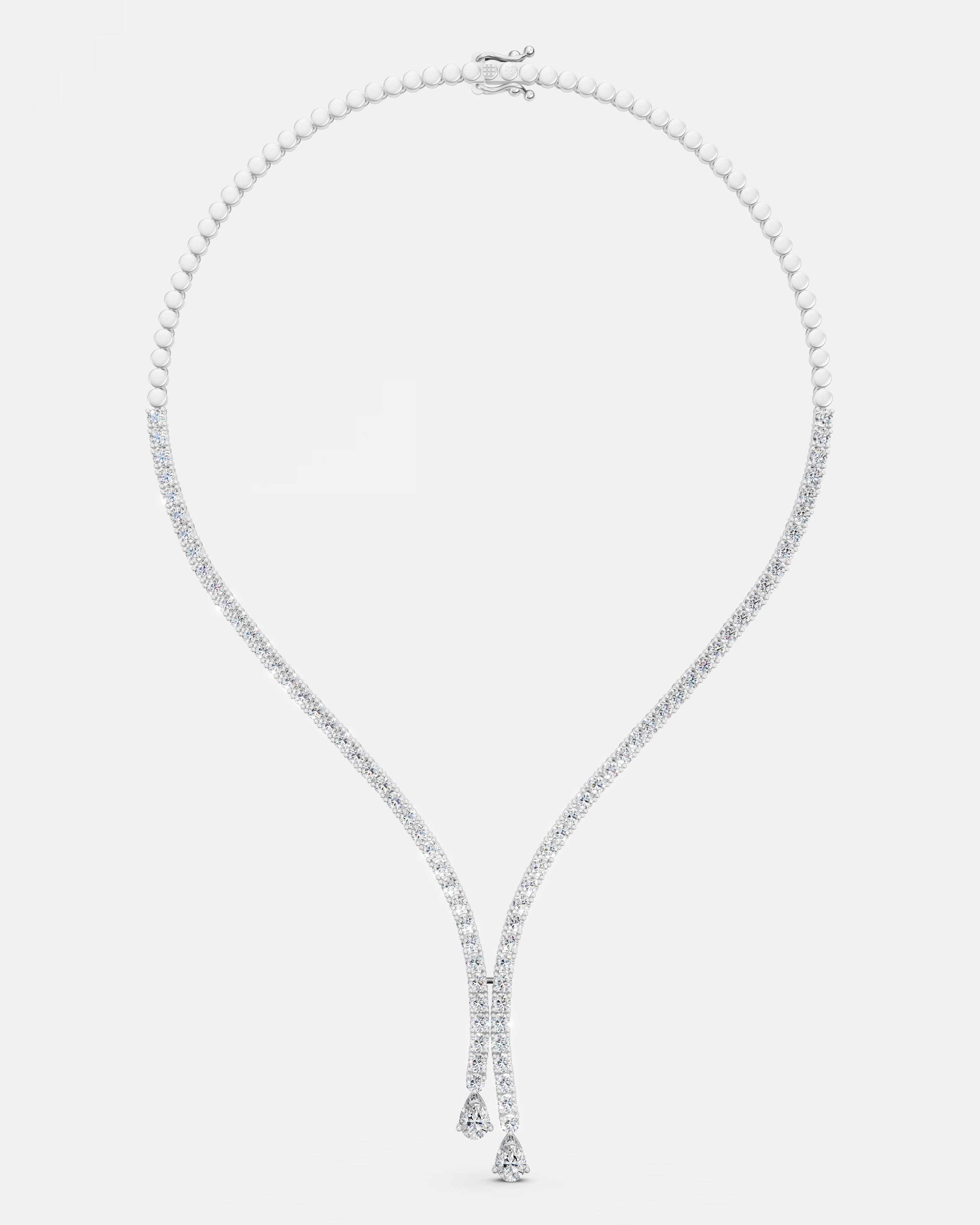 Opulence Solitaire Lab Grown Diamond Necklace Set